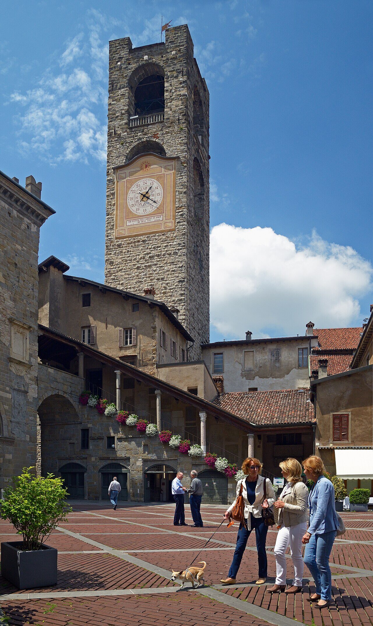 Piazza Vecchia e il Campanone, Bergamo